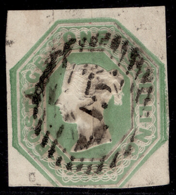 gb-qv-sg54-scarce-1s-pale-green-cut-square-used-cat-1000