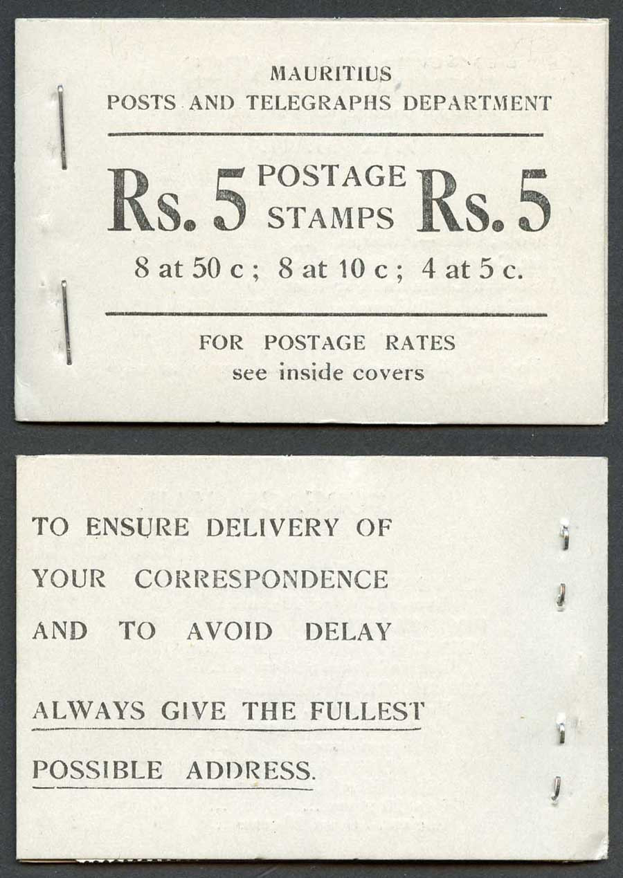 mauritius-sg-sb3-1955-5r-booklet-scarce