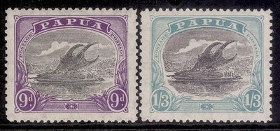 aus-papua-british-new-guinea-gv-sg127-128-1932-complete-set-m-mint-cat-56