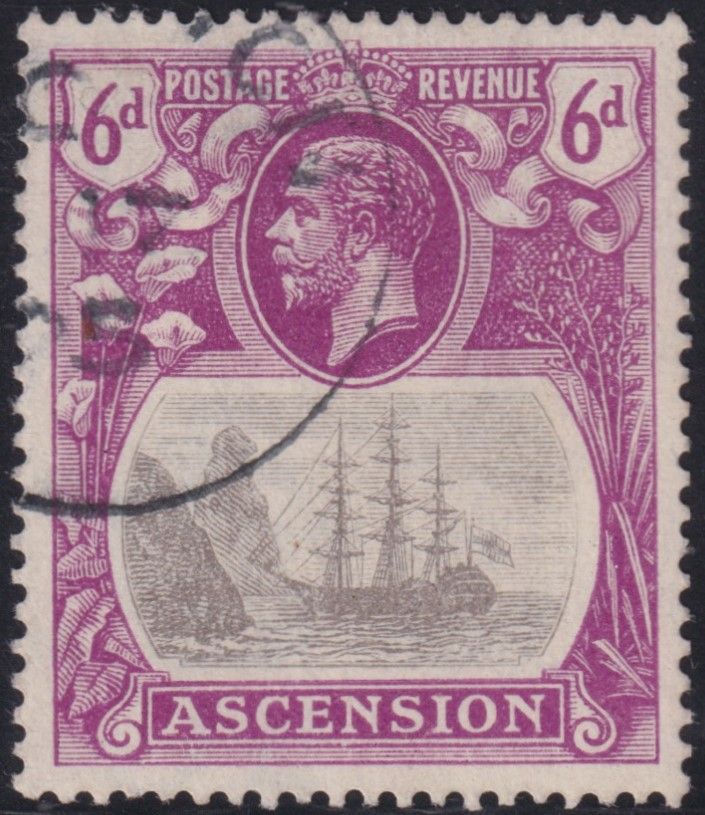 ascension-1924-6d-badge-of-the-colony-with-cleft-rock-variety