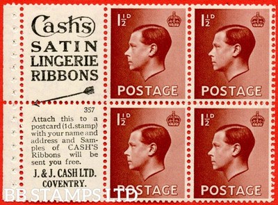 sg-459a-pb5-3-1d-brown-an-unmounted-mint-booklet-pane-of-6-cash-b72145