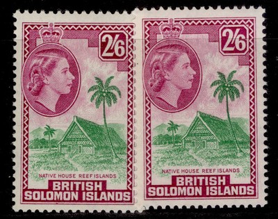 british-solomon-islands-qeii-sg93-93a-2s-6d-shade-varieties-m-mint-cat-38
