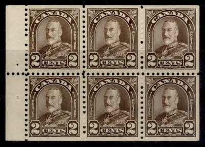canada-gv-sg292a-2c-deep-brown-booklet-pane-of-6-unused-cat-55