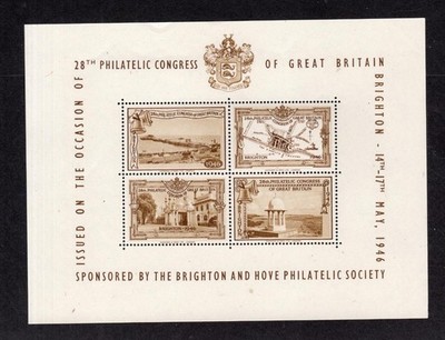 1946-philatelic-congress-sheetlet-unmounted-mint-in-brown