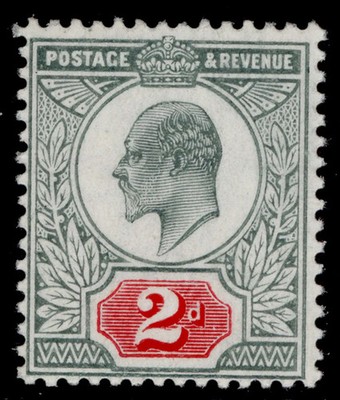 gb-edvii-sg227-spec-m12-1-2d-pale-grey-green-carmine-c-lh-mint-cat-45