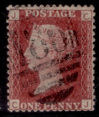 gb-qv-sg43-1d-rose-red-plate-151-used-cj