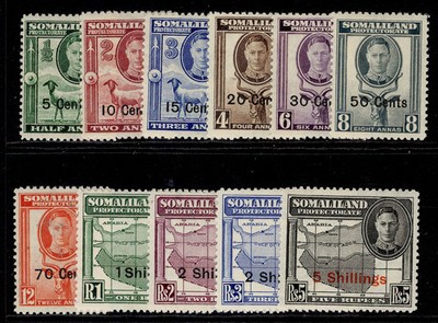somaliland-protectorate-gvi-sg125-135-1951-complete-set-m-mint-cat-55