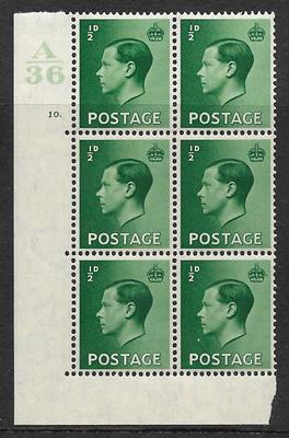 d-edward-viii-a36-10-dot-with-variety-l-mounted-mint-in-margin