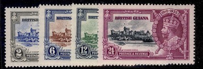british-guiana-gv-sg301-304-1935-silver-jubilee-set-m-mint-cat-24