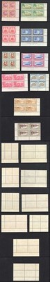 samoa-sg219-228-set-of-10-in-u-m-plate-blocks-cat-140-pounds