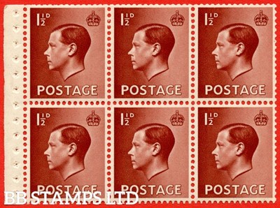 sg-459b-pb3-1d-brown-an-unmounted-mint-booklet-pane-of-6-perf-type-b79834
