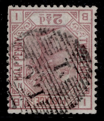 gb-qv-sg141wi-2d-rosy-mauve-wmk-inv-used-cat-150-plate-11-bi