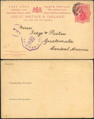 cp37-qv-1d-1d-carmine-foreign-reply-card-format-cf10-stamp-l8-used