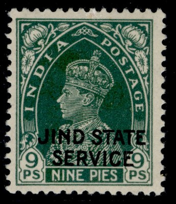indian-states-jind-gvi-sg-o67-9p-green-nh-mint