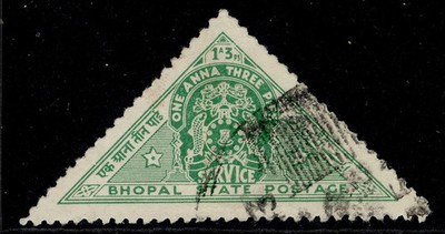 indian-states-bhopal-gvi-sg-o346-1a-3p-emerald-green-fine-used