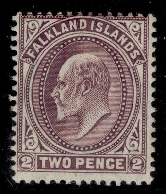 falkland-islands-edvii-sg45-2d-purple-vlh-mint-cat-25
