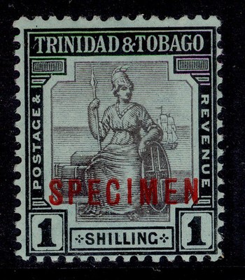 trinidad-tobago-gv-sg154as-1s-specimen-on-white-paper-m-mint-cat-25