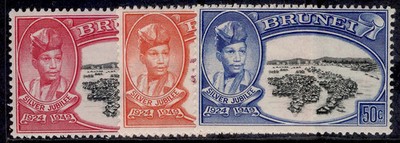 brunei-gvi-sg93-95-1949-silver-jubilee-set-m-mint