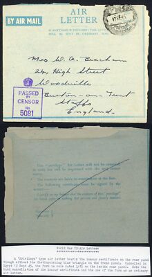egypt-privilege-air-letter-12th-sept-1945-with-honour-cert-on-rear-pannel
