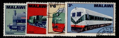 malawi-qeii-sg300-303-1968-locomotives-set-fine-used
