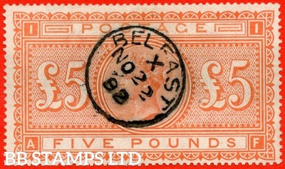 sg-137-j128a-af-5-00-orange-a-fine-22nd-november-1892-belfas-b65838