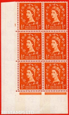 sg-610-s10-d-orange-red-an-unmounted-mint-control-block-of-6-cylin-b65766