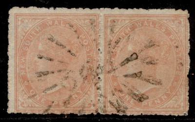 australia-nsw-qv-sg191-1d-pale-red-fine-used-cat-80-pair-wmk-type-w29