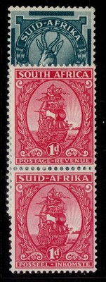 south-africa-gvi-sg105-106-1943-coil-stamps-set-nh-mint