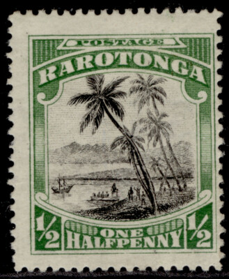 cook-islands-gv-sg81-d-black-green-m-mint