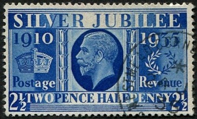 1935-silver-jubilee-2d-prussian-blue-sg-456a-superb-used