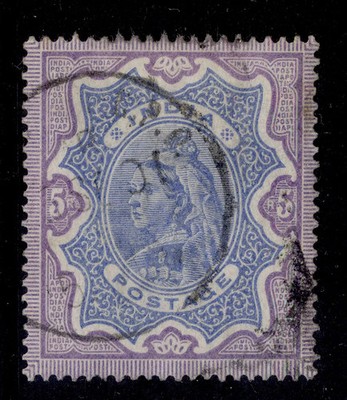 india-qv-sg109-5r-ultramarine-violet-fine-used-cat-50