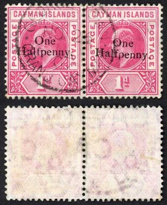 cayman-is-sg17-kevii-one-halfpenny-on-1d-nov-26-1907-cds