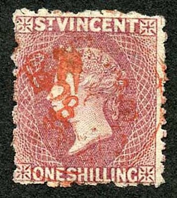 st-vincent-sg21-1-claret-perf-11-12-5-x-15-wmk-star-s-ways-cat-250-pounds
