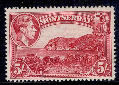 montserrat-gvi-sg110a-5s-rose-carmine-nh-mint-cat-30-perf-14