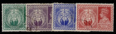 india-gvi-sg278-281-1946-victory-set-fine-used