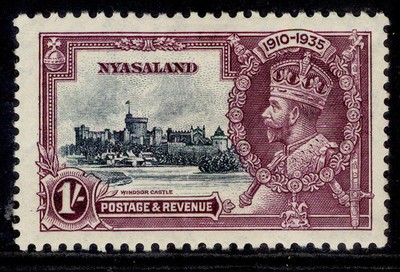 nyasaland-protectorate-gv-sg126-1s-slate-purple-m-mint-cat-29