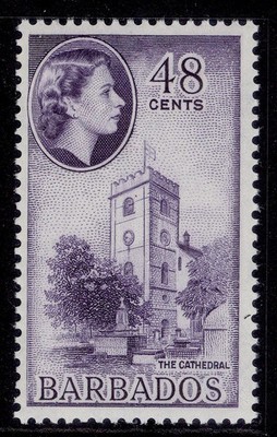barbados-qeii-sg317-48c-deep-violet-nh-mint