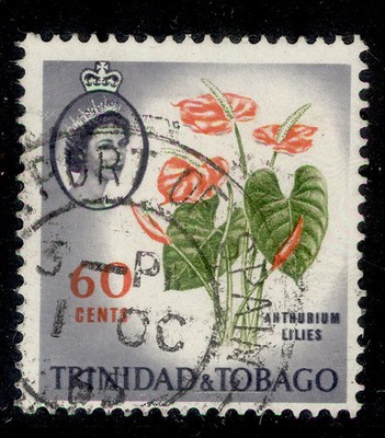 trinidad-tobago-qeii-sg295a-1965-60c-perf-14-used-cat-50