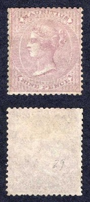 mauritius-sg51-9d-dull-purple-no-wmk-mint-no-gum-cat-225-pounds