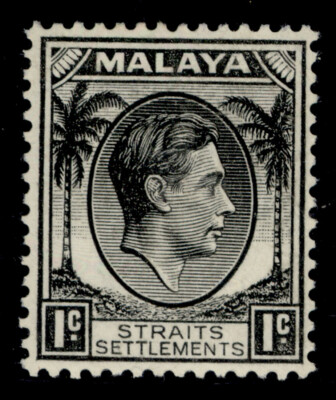 malaysia-straits-settlements-gvi-sg278-1c-black-m-mint-cat-14