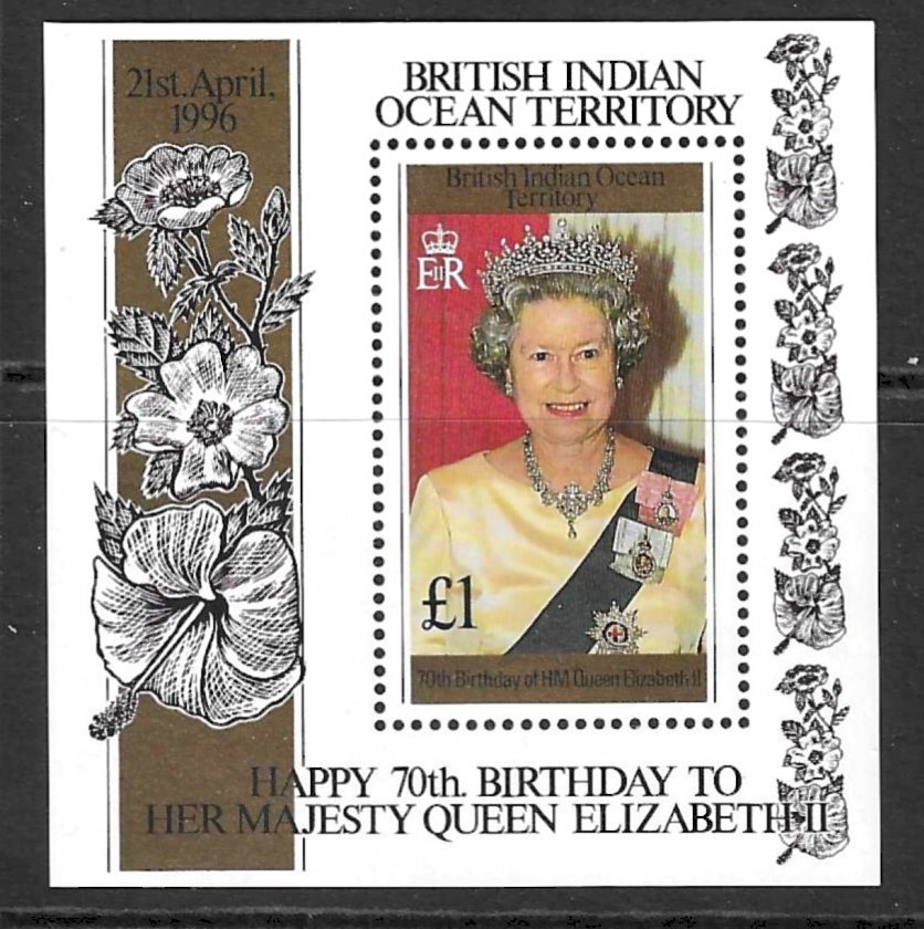 british-indian-ocean-terr-sgms184-1991-70th-birthday-of-queen-elizabeth-mnh