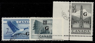 canada-gvi-sg-o193-o195-1952-53-complete-set-fine-used-cat-15