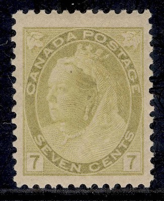 canada-qv-sg160-7c-greenish-yellow-m-mint-cat-80