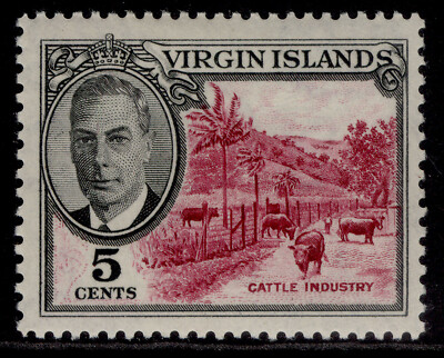 british-virgin-islands-gvi-sg140-5c-claret-black-m-mint