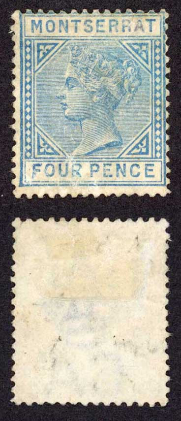 montserrat-sg11-4d-blue-wmk-crown-ca-perf-14-mint-no-gum-cat-1800-pounds