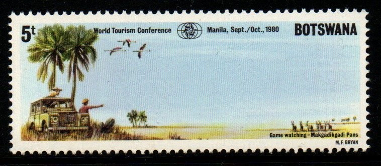 botswana-sg472-1980-world-tourism-conference-mnh