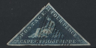 cape-of-good-hope-1853-4d-deep-blue-on-blued-paper-partly-on-piece-fu-light