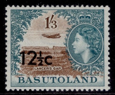 basutoland-qeii-sg68-1r-on-10s-black-maroon-m-mint-cat-22-type-i
