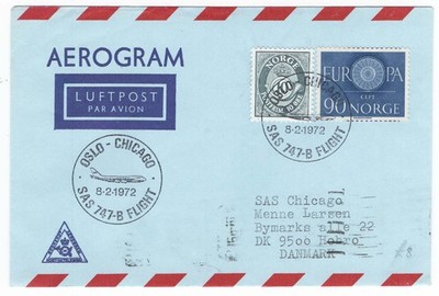 norway-1972-ffc-sas-first-747-b-flight-cover-oslo-chicago-8-2-72