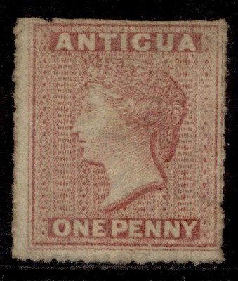 antigua-qv-sg5-1d-rosy-mauve-unused-cat-130